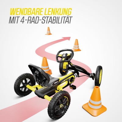 Kart à pédales BERG Buddy Cross - Pour 3-8 ans