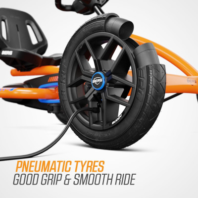 Kart à pédales BERG Buddy B-Orange - Jouet pour 3-8 ans