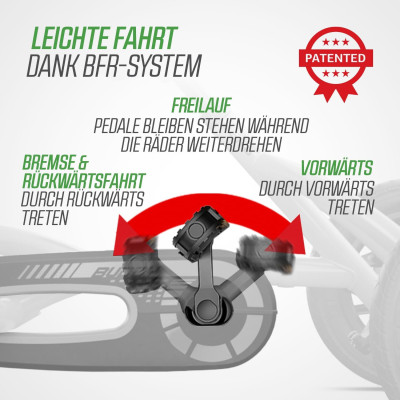 Kart à Pédales BERG Buddy John Deere | Enfant 3 à 8 Ans