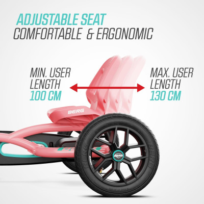 véhicule à pédales enfant BERG Buddy Redster rouge