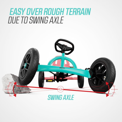 kart à pédales BERG Buddy Redster pour enfant extérieur