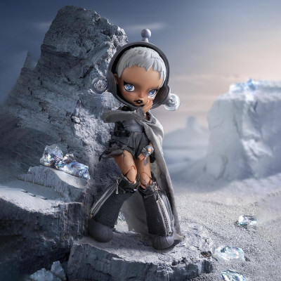 Collection complète des figurines SKULLPANDA The Mirage Series par POP MART.