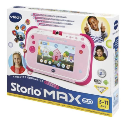 Prise en main de la tablette enfant VTech Storio Max