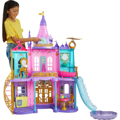 Château Magique Adventures Mattel pour poupées Disney Princesses.