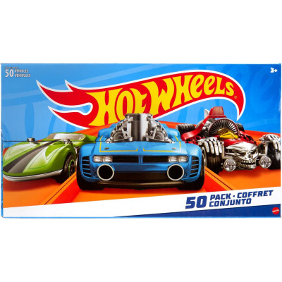 Idée cadeau pour enfant : coffret de 50 voitures Hot Wheels
