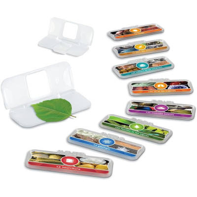 Détail de la plateforme 3D du microscope interactif VTech.