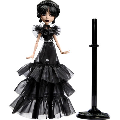 Figurine Monster High Mercredi Addams pour collectionneurs.